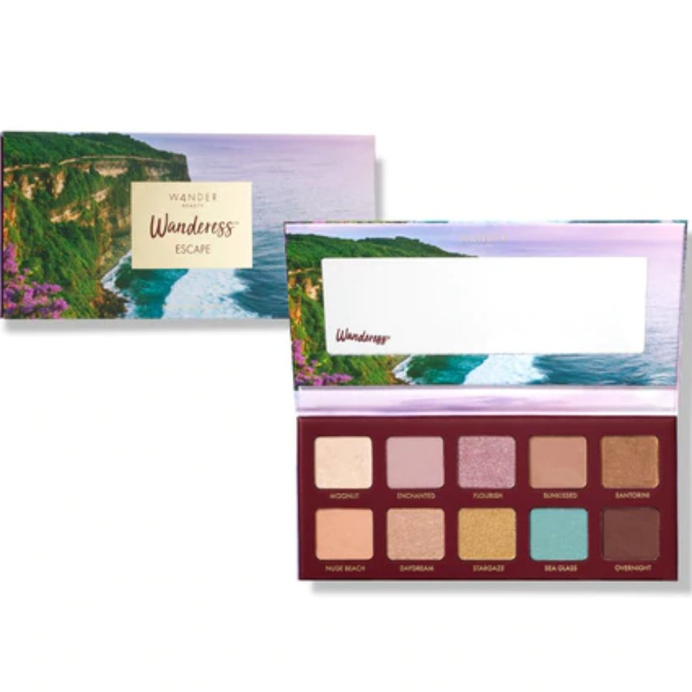 wander beauty wanderess escape eyeshadow palette *NEW*
